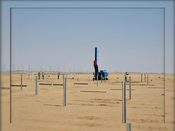 محطة الطاقة الشمسية بقدرة 1500 ميجاوات - سودير (المقاول الرئيسي: L & T) الأعمال الميكانيكية لمحطات الطاقة ذات الجهد المتوسط ​​24، 26، 30، 33، 35، 36.